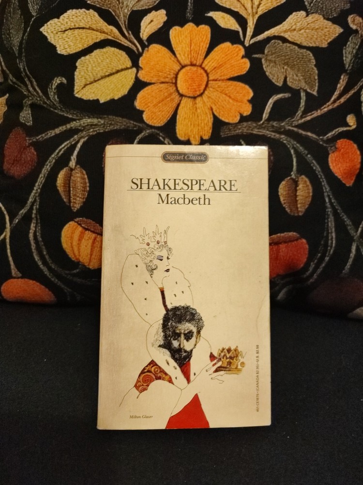 Macbeth by William Shakespeare Tragedy Theater Drama Classic English Lit 1963