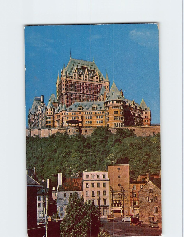 Postcard Chateau Frontenac Quebec Canada