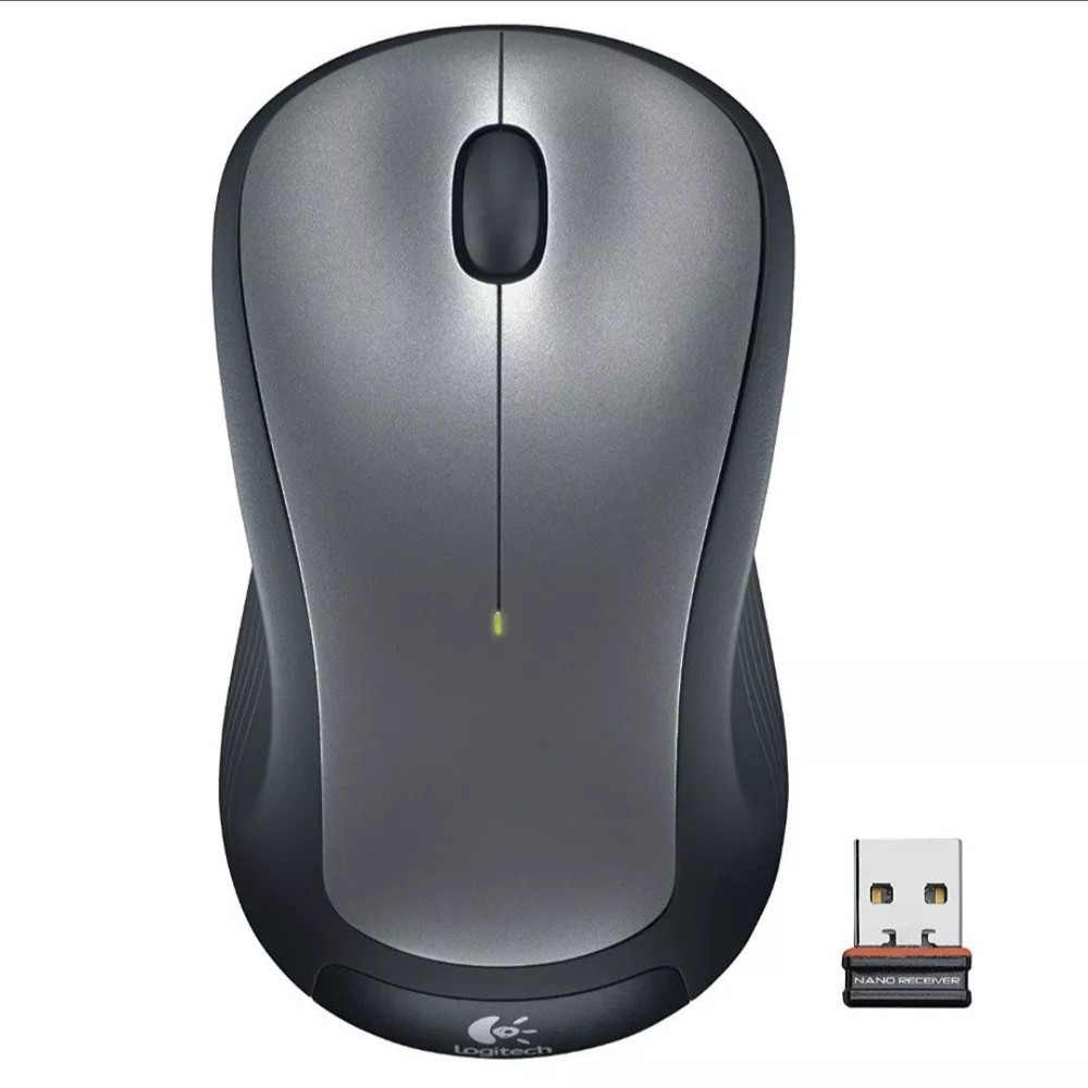 Logitech M310 Wireless Silver Mouse for PC Mac in Excellent Condition