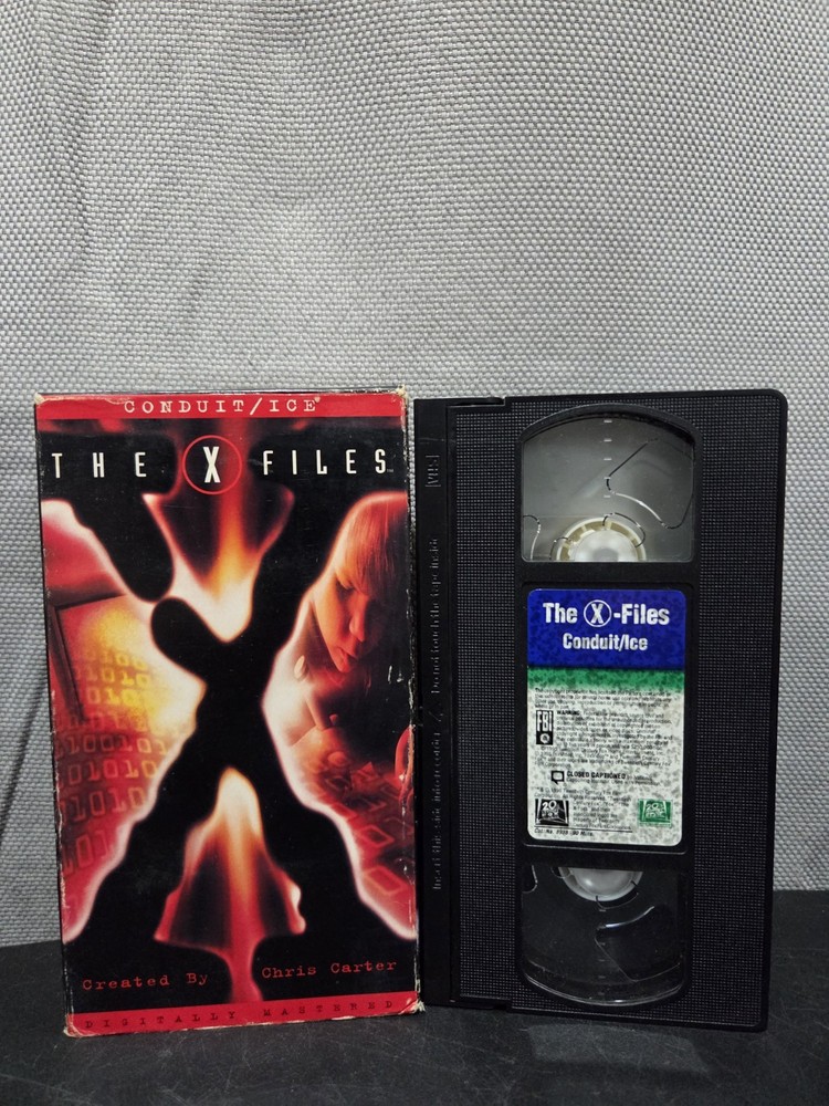 The X-Files: Conduit/Ice (VHS Tape) Season 1/2 Episodes Tested And Working
