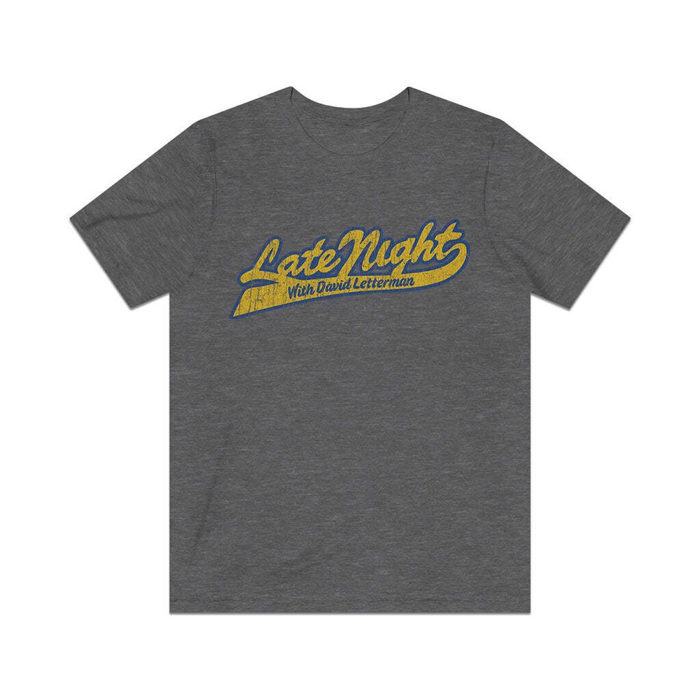 Late Night With David Letterman 1982 Vintage Men's T-Shirt