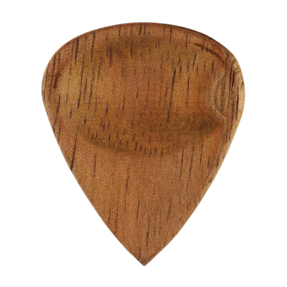 Walnut Wood Guitar Pick - 3.0 mm - 351 Groove Shape - Handmade Exotic Plectrum