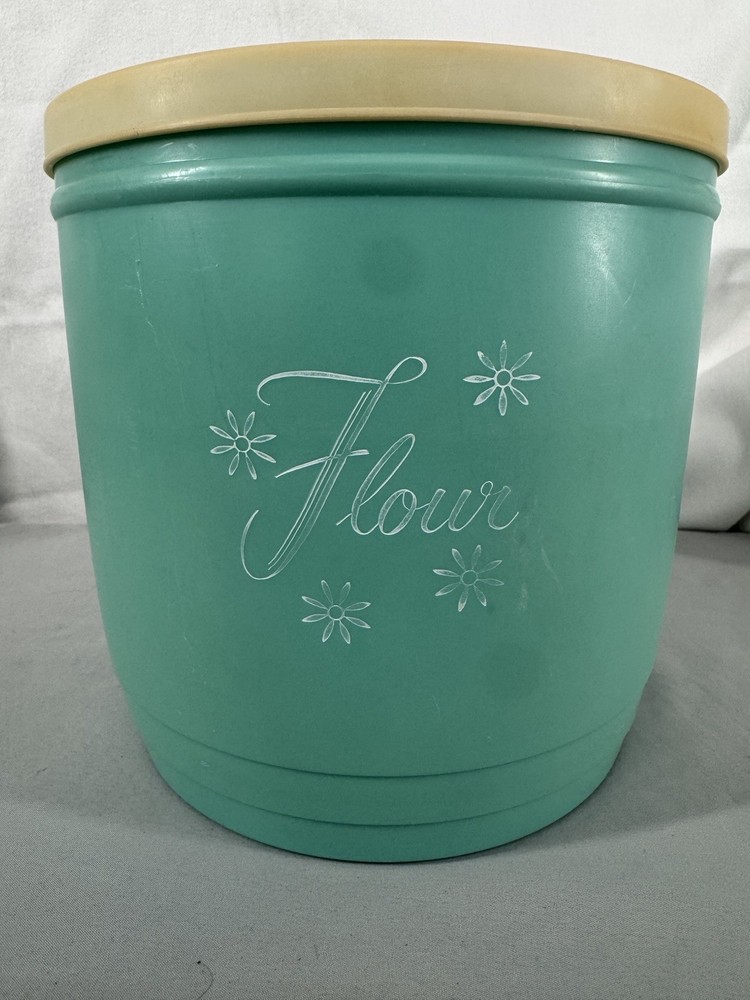 1950s Stanley Atomic Flour Canister