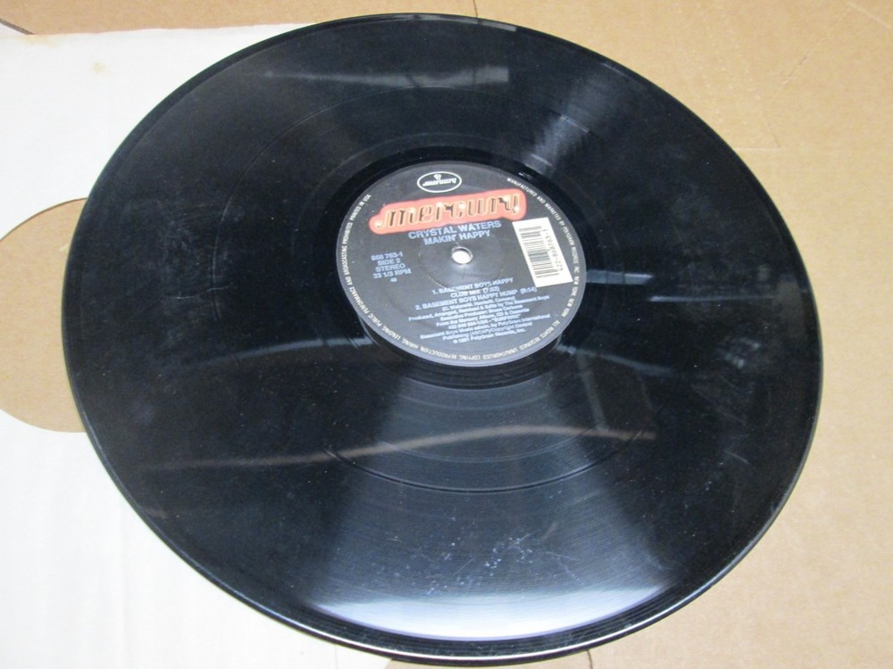 Crystal Waters- Makin' Happy Garage House 1991,  Vinyl 12''