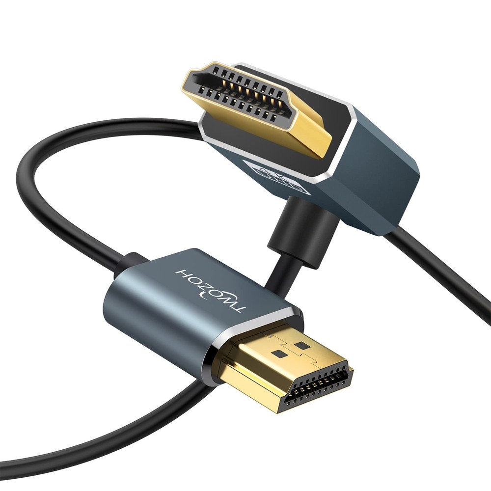 Flexible 270° Angled HDMI Cable 3.3FT Ultra Slim Thin Durable High Speed