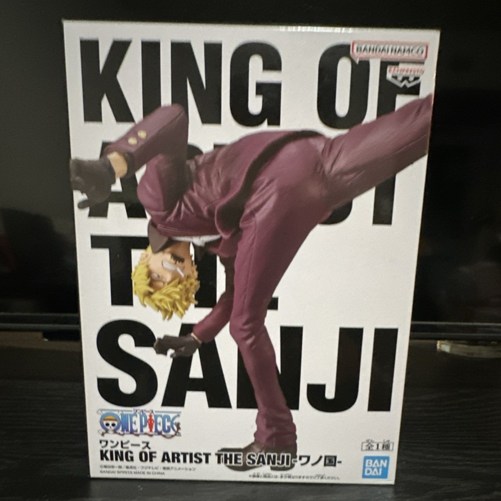 BANPRESTO KING OF ARTIST THE SANJI Wanokuni One Piece ABS Anime Figure