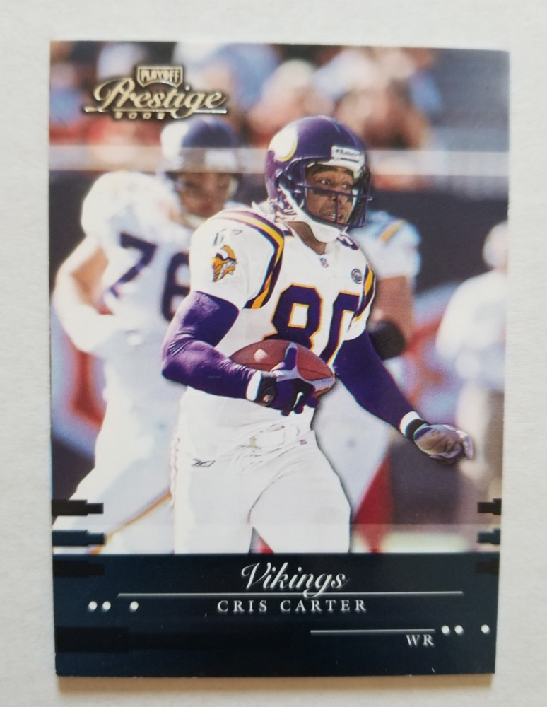 Cris Carter 2002 Playoff Prestige #81 Minnesota Vikings