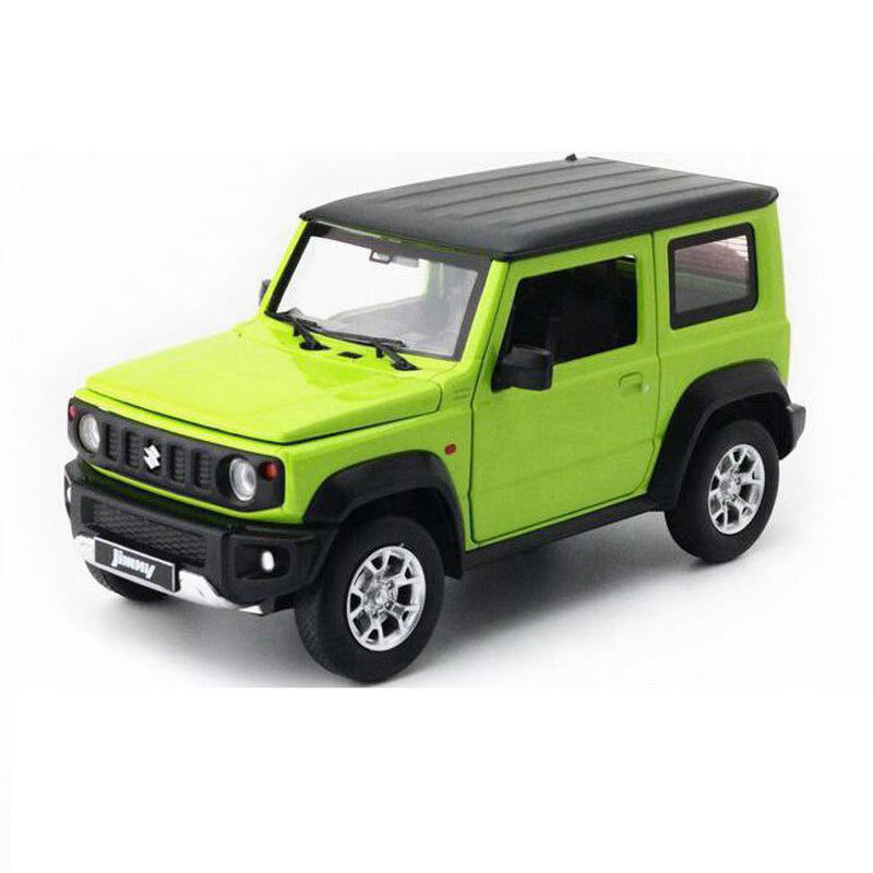 1:18 Scale Suzuki Jimny Model Car Diecast Metal Vehicle Collection for Men Green