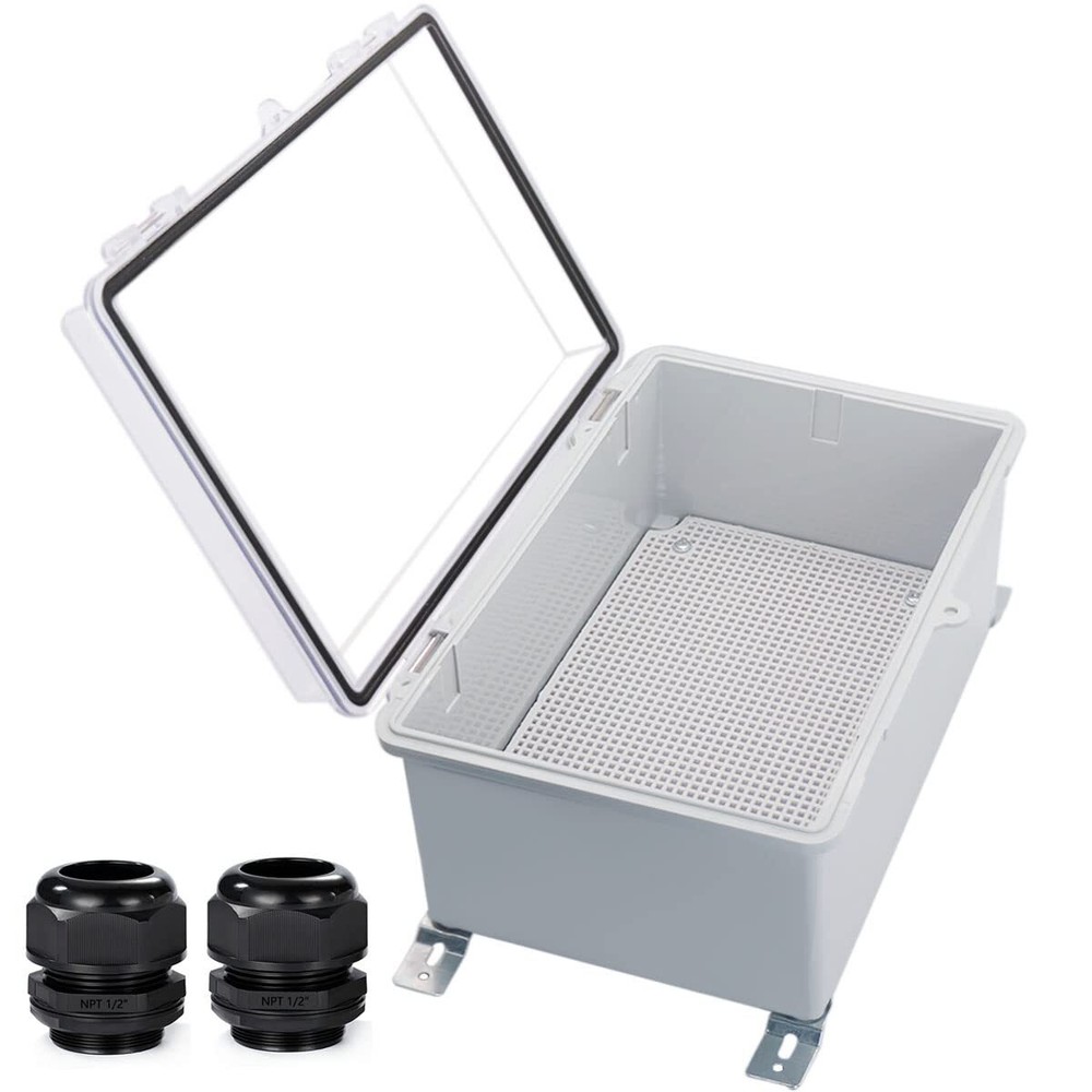 YETLEBOX Outdoor Waterproof Electrical Box Junction Box Weatherproof IP67 ABS...-image