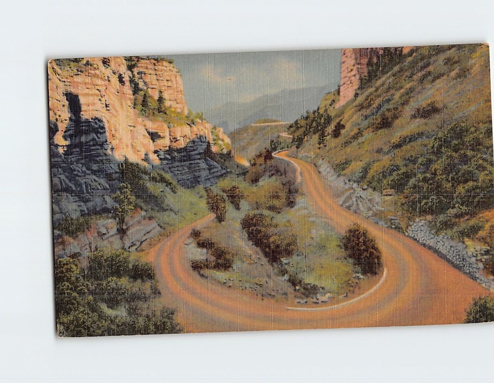 Postcard Williams Canon Cave of the Winds Manitou Springs Colorado USA
