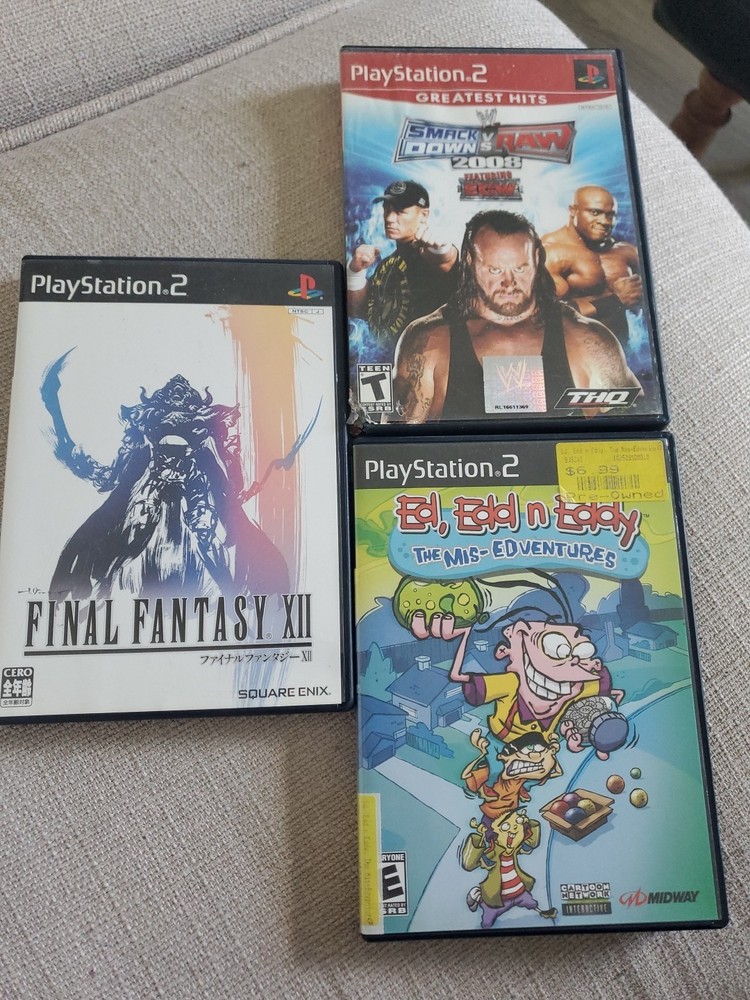 Sony PlayStation 2 Lot (Untested)