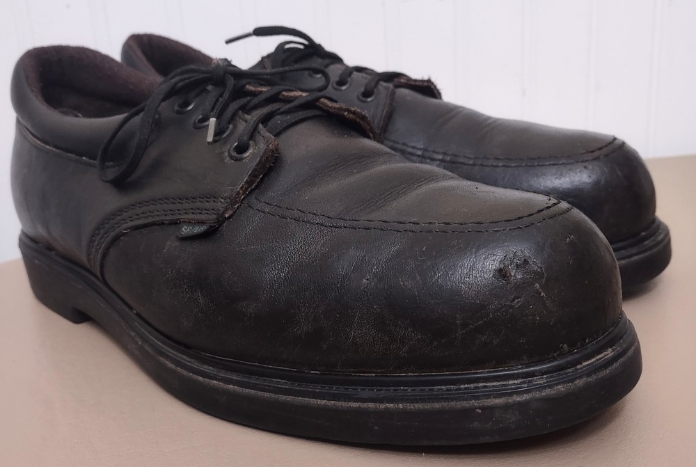 Red Wing Shoes Oxfords 107 EH Black Leather SR/USA Shoes Men's Size 10.5 D