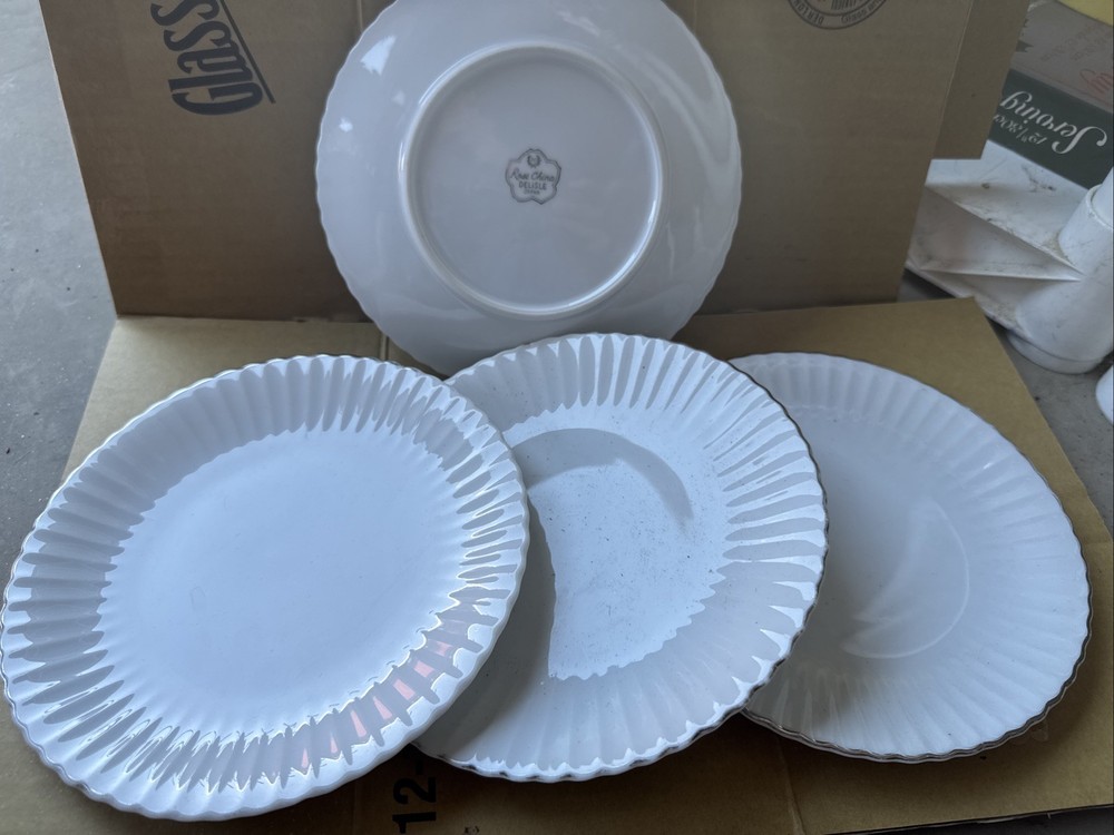 Rose China Salad Plates Set Of 4