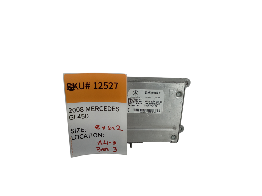2008-2012 Mercedes-Benz GL450 Communication Control Module OEM 12527