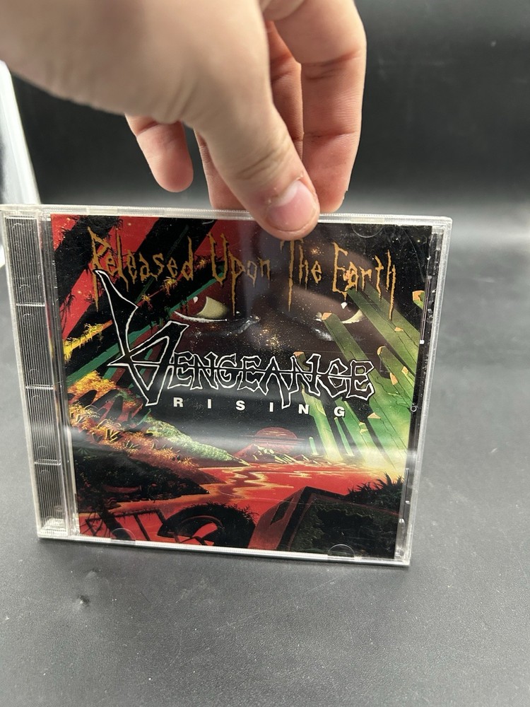 Released Upon the Earth by Vengeance Rising (CD, 1992) VGC