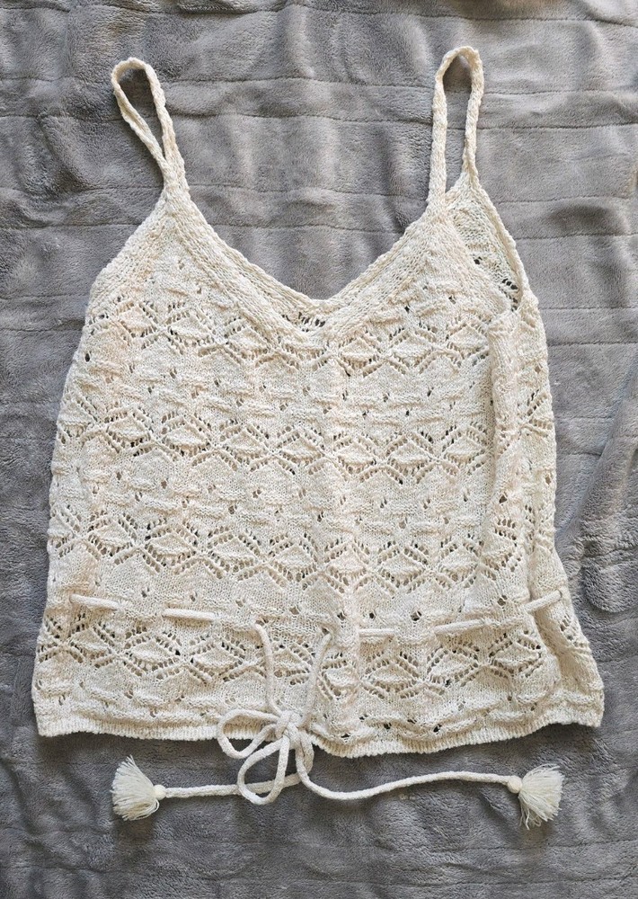 So Tank Top Cute Light Cotton Summer Small