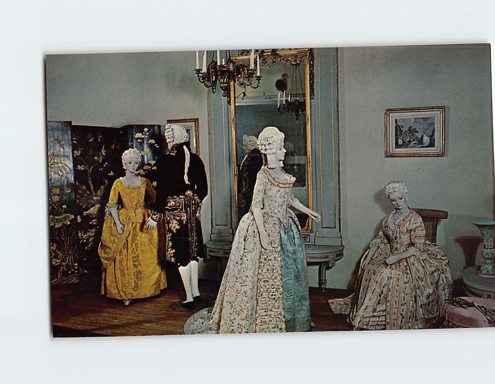 Postcard Fashion Wing Philadelphia Museum Of Art Philadelphia Pennsylvania USA