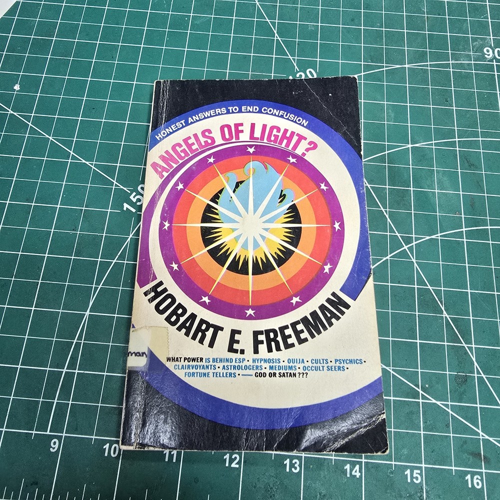 ANGELS OF LIGHT by Hobart Freeman 1969 Vintage Paperback Book ESP OCCULT