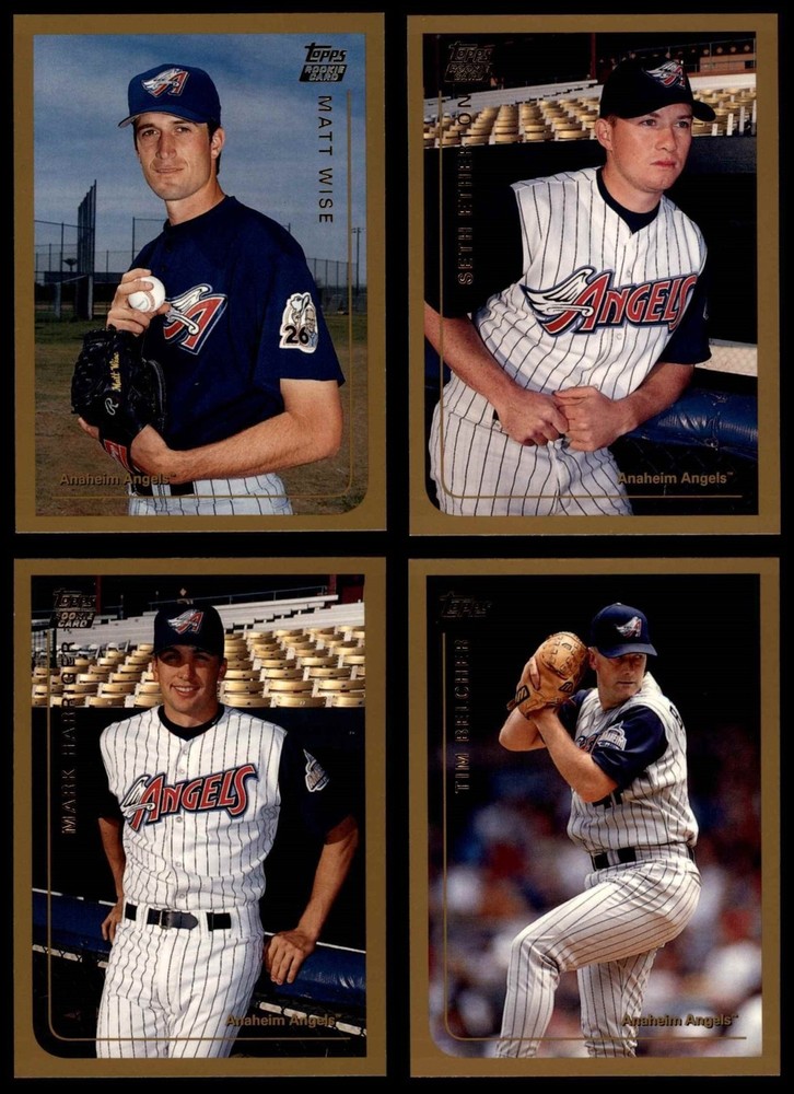 1999 Topps Traded Angels Almost Complete Team Set 8 - NM/MT 6894280