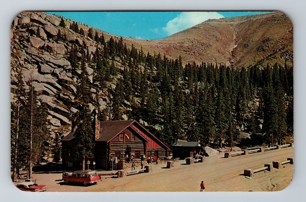 Pikes Peak Auto Highway CO-Colorado Glen Cove Inn Vintage c1963 Postcard