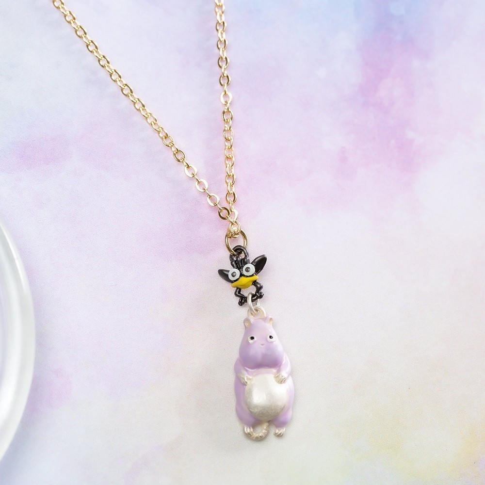 Spirited Away Boh Rat & Bird Necklace Palnart Poc Ghibli Donguri Closet Japan