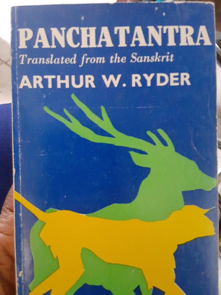 The Panchatantra - Translated by Arthur W. Ryder - 1949 - Antique softcover Book