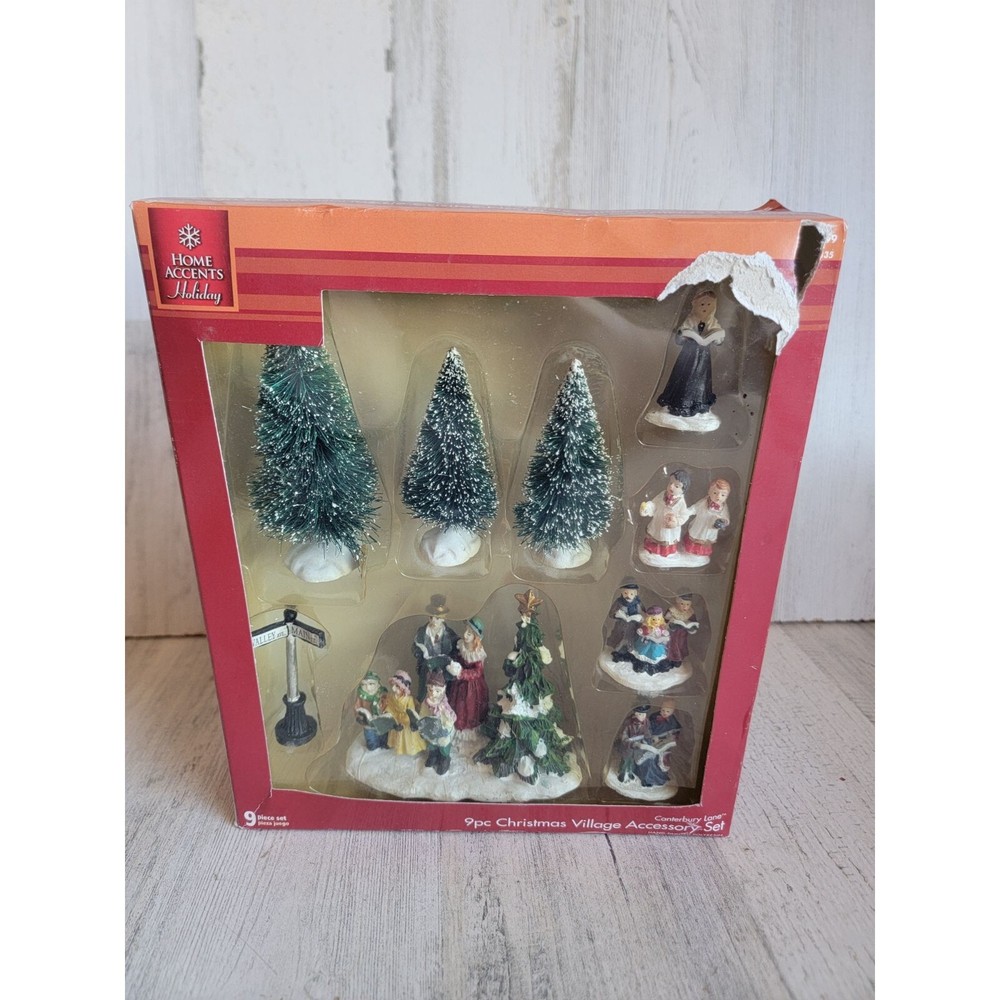 Canterbury Lane Christmas Village home accent set-image