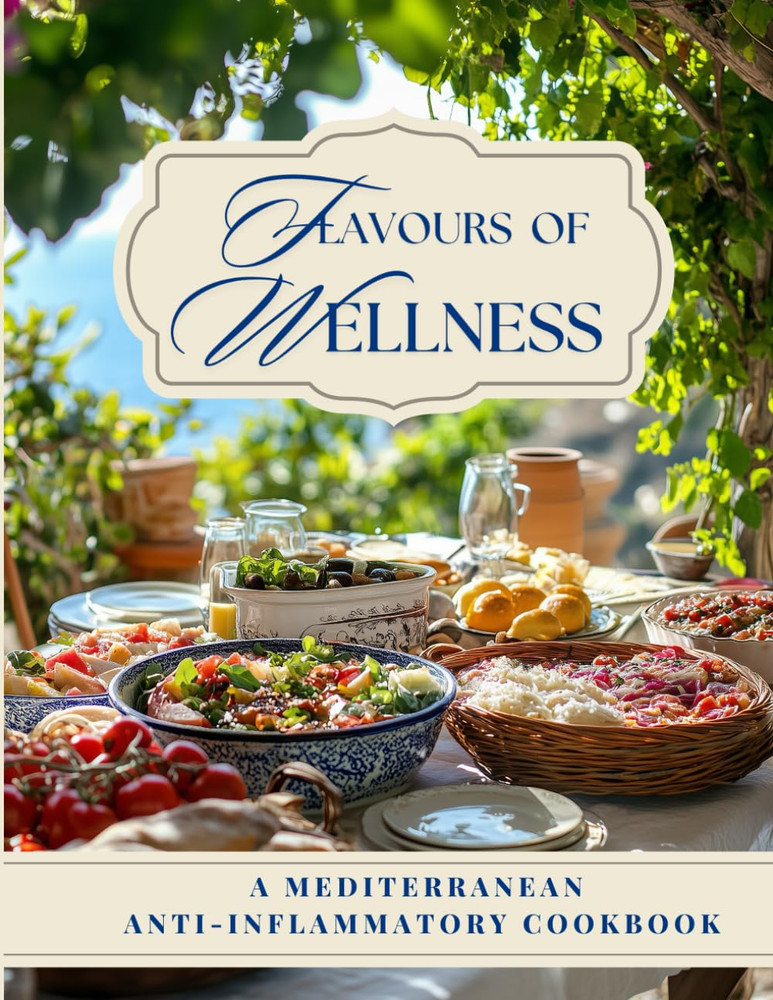 Flavors of Wellness: a Mediterranean Anti-Inflammatory Cookbook, Delicious, Easy