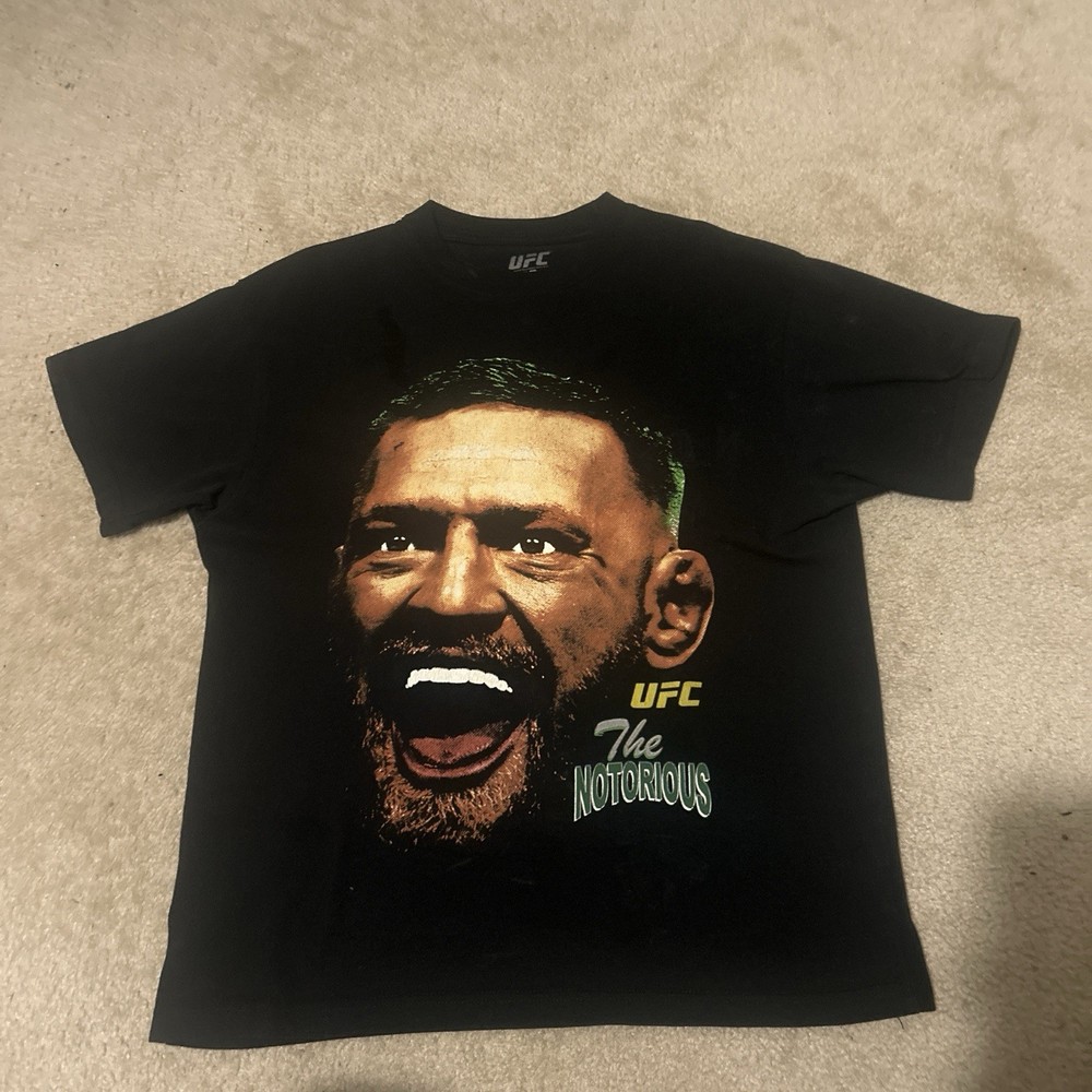 PasSun UFC Conor McGregor Oversized Graphic Tee