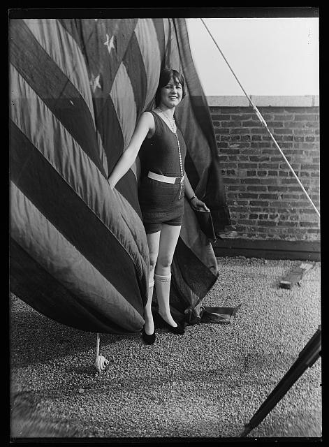 Photo:Helen G. Sweeney Miss District of Columbia 1924 Beauty Contest