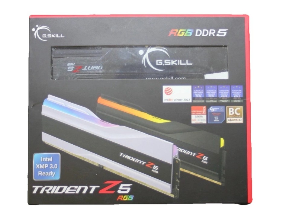 G.SKILL Trident Z5 RGB 64GB DDR5 6400 Memory Module (2 x 32 GB) New