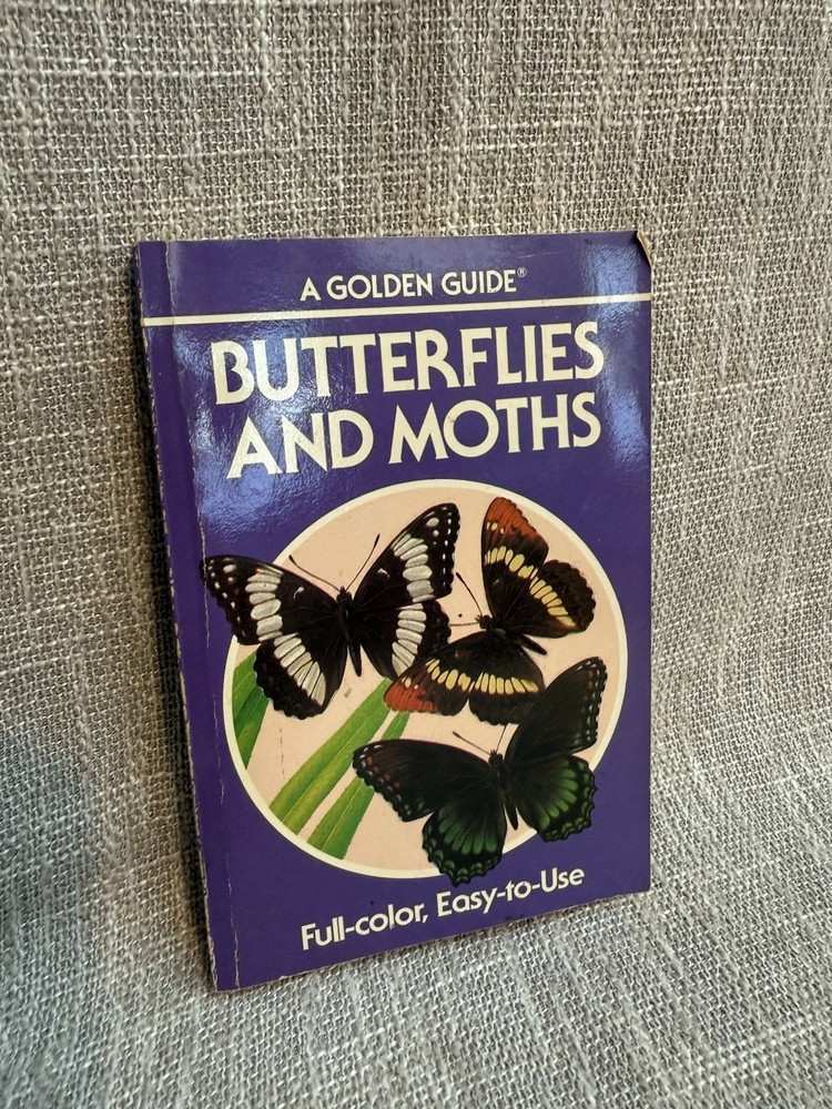 A Golden Guide: Butterflies and Moths by Mitchell and Zim 1987 Paperback