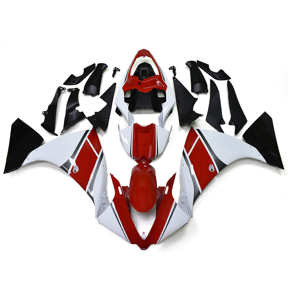 Black Red White ABS Plastic Fairings For Yamaha YZF1000 R1 YZF R1 2012 2013 2014