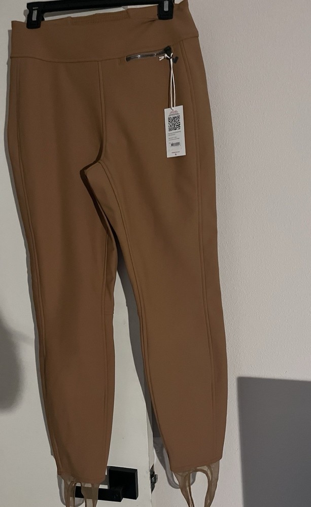 Obermeyer Women's Ski Pants Size 10 Brown Sugar Skiwear Snow Pants