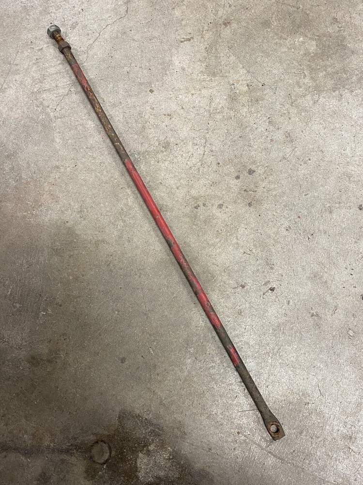 Farmall H IH tractor ORIGINAL radiator support brace bracket rod w/ nut