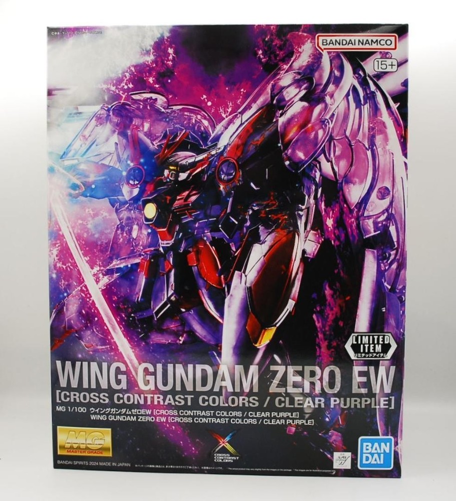 GNF Tokyo MG 1/100 Wing Gundam Zero EW Cross Contrast Color #b81717