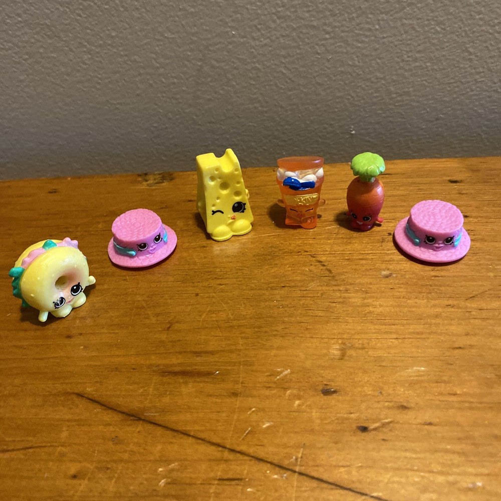 SHOPKINS Season 1 ICE CREAM DREAM Orange SPECIAL EDITION Plus Others Lot Of 6