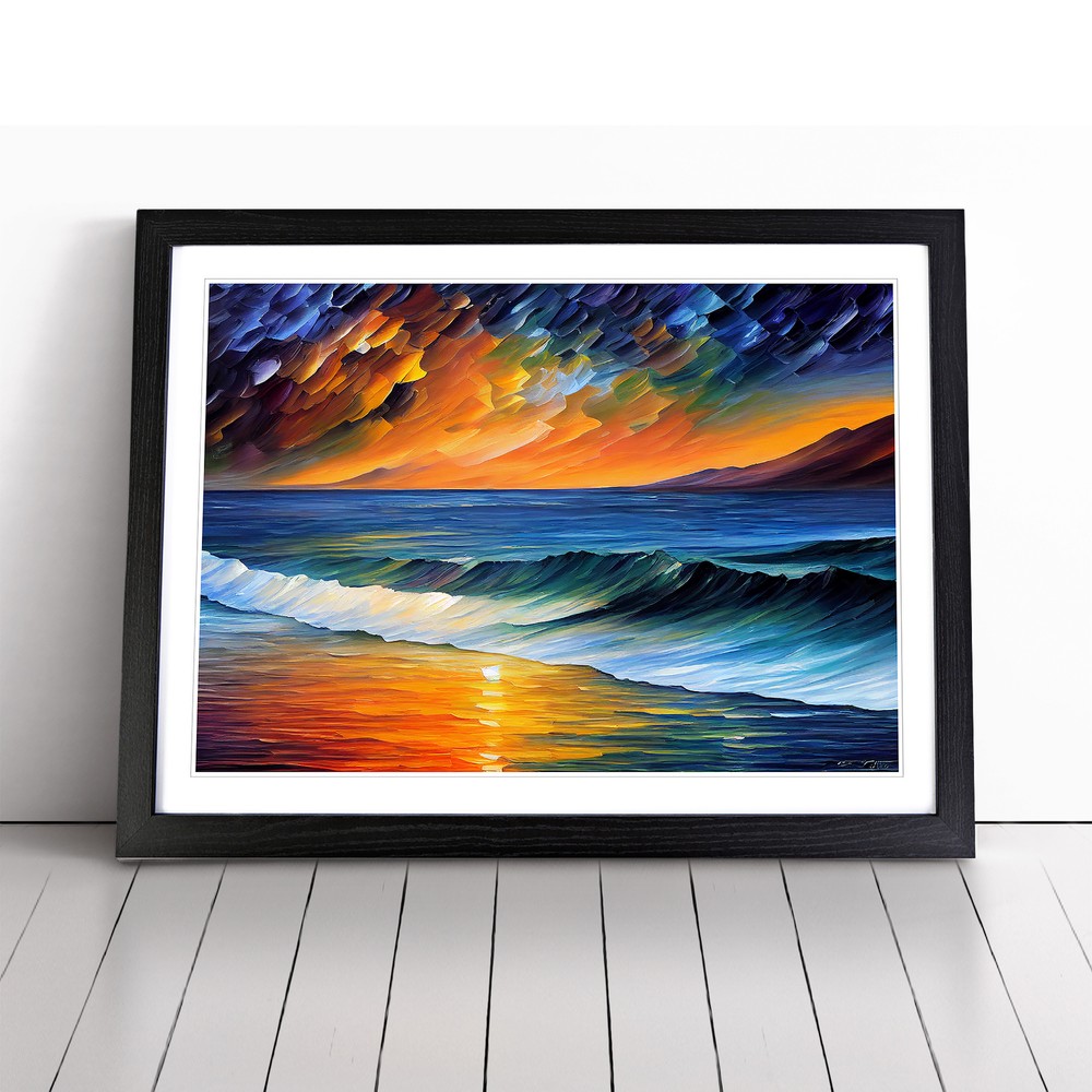 Dazzling Ocean Beach Vol.2 Wall Art Print Framed Canvas Picture Poster Decor