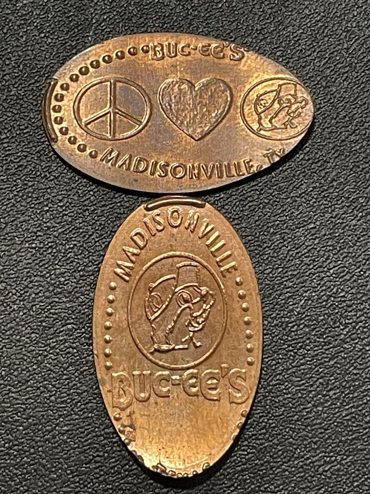 BUC-ees Madisonville Texas Elongated Penny Lot #101409