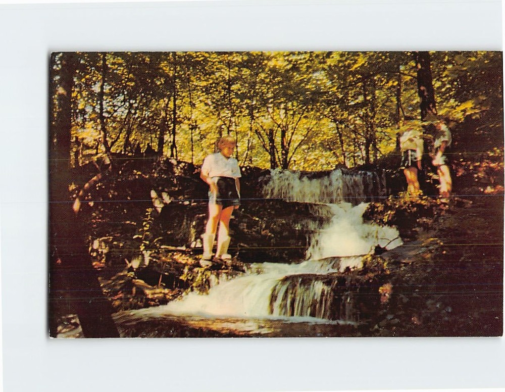 Postcard Camp Hidden Falls Girls Scout of Delaware County Dingmans Ferry PA