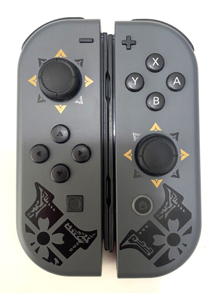 Genuine Monster Hunter Rise Joy Con controllers Nintendo Switch Edition