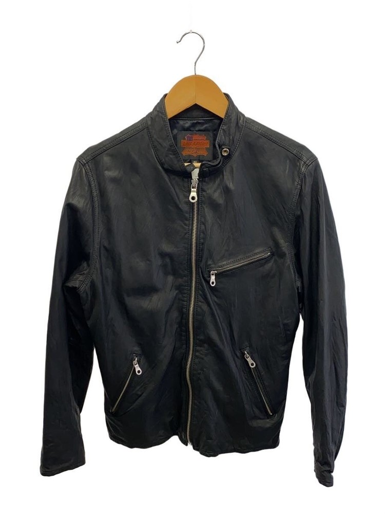Freedom Leather Jacket Blouson/40/Cowhide/Blk 20801