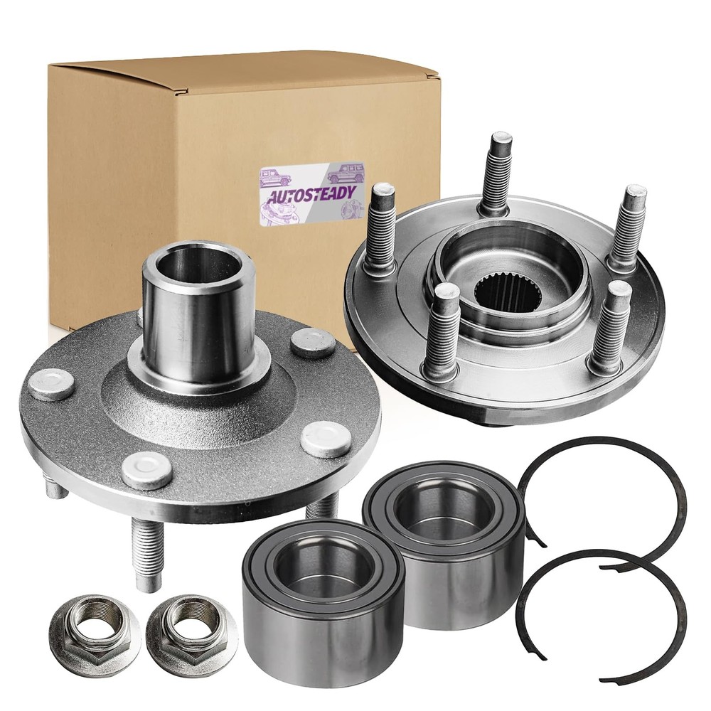 Front Wheel Bearing Hub Pair for 01-12 Escape 01-11 Tribute 05-11 Mariner 518515