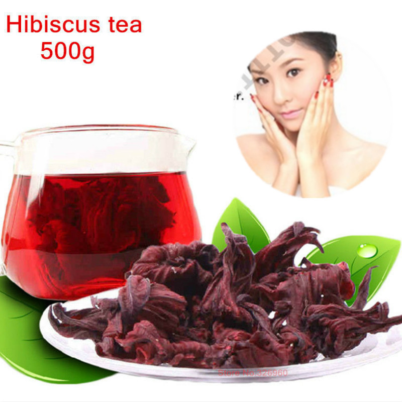 500g Natural Hibiscus Roselle Tea for Weight Loss & Health Dried Flower Tea