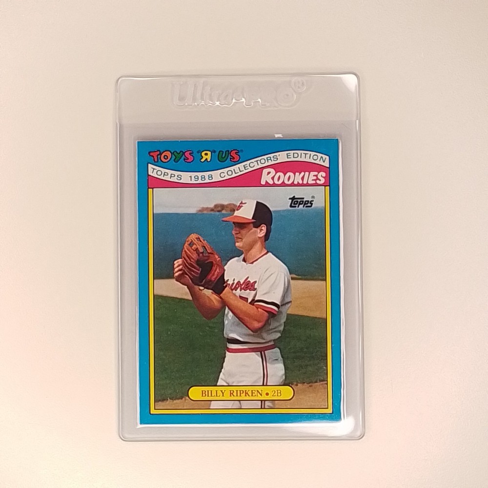 1988 Topps Toys R Us Rookies - Billy Ripken #25 (RC) Baltimore Orioles Baseball