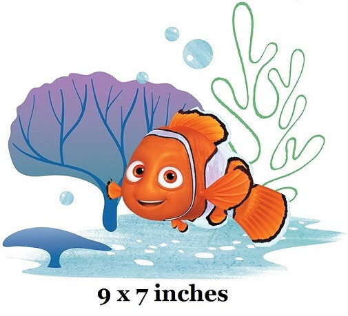 Finding Nemo Decal Coral Reef Wall Sticker Disney Movie Peel and Stick Art Decor