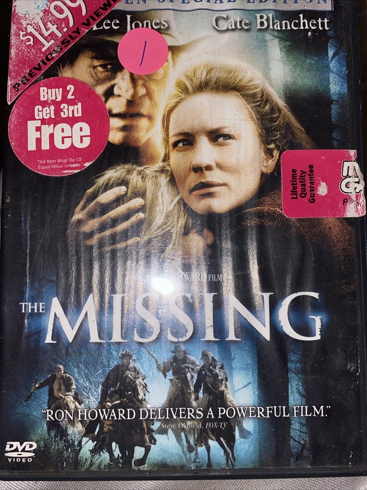 The Missing Dvd