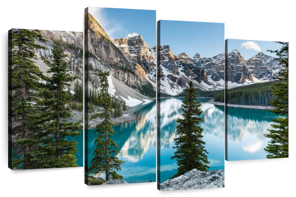 Moraine Lake Reflections Wall Art