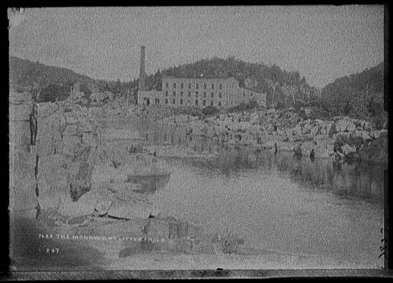 Little Falls New York Mohawk River Industrial Facility 1880s William H Jackson