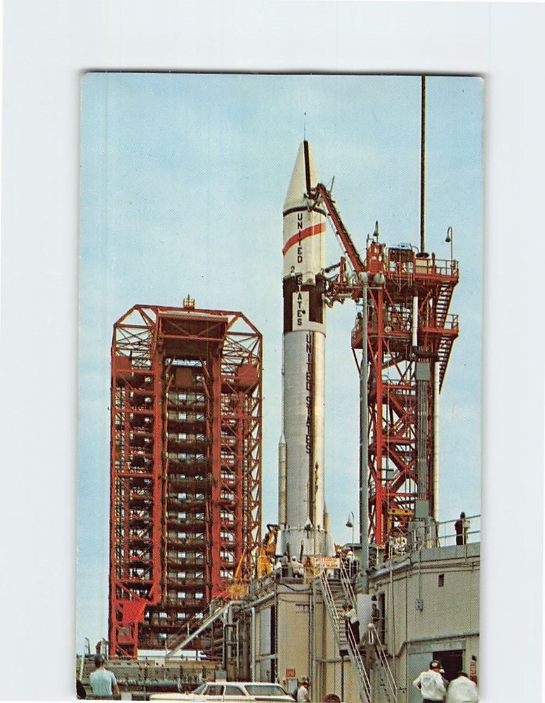 Postcard John F. Kennedy Space Center NASA Florida USA